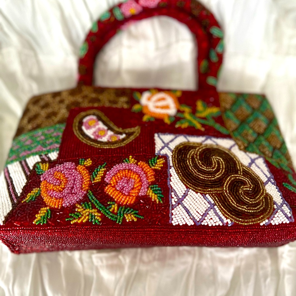 Vintage beaded bag